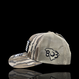 803 Richardson Bottomland Camo Performance PVC Patch Trucker Hat