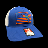 Richardson 110 Core Blue Florida Performance Fitted Hat