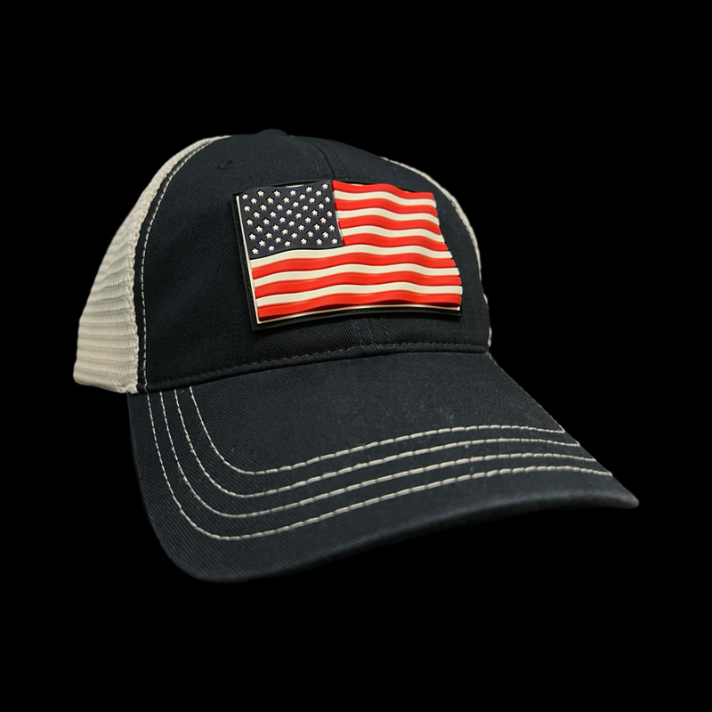 Richardson 111 3D Old Glory Waving Performance Relaxed Hat