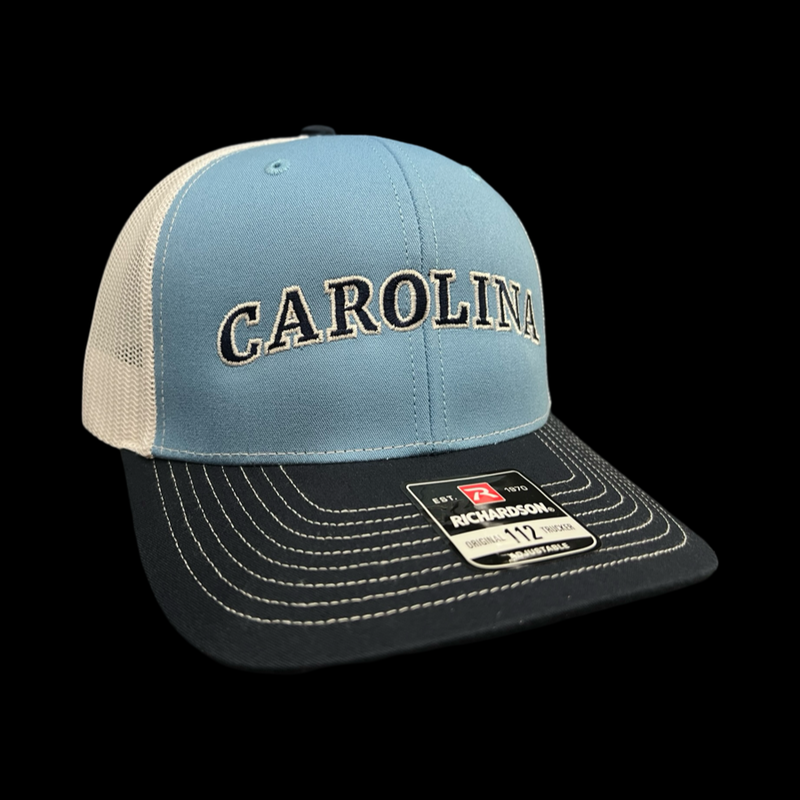 Richardson 112 Carolina Navy Light Blue White Trucker hat