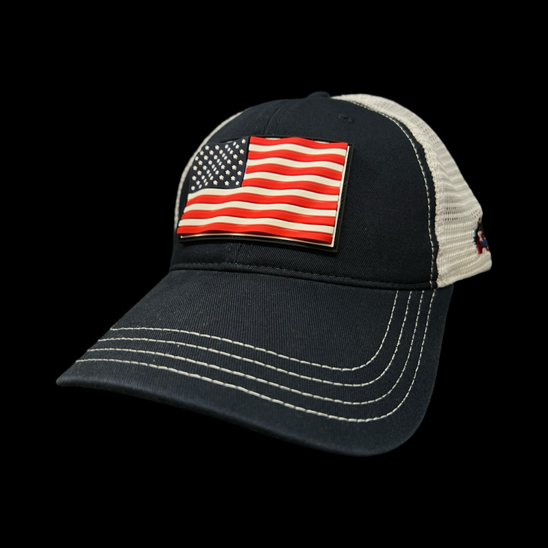 Richardson 111 3D Old Glory Waving Performance Relaxed Hat