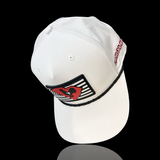 Richardson 258 Hometown Rooster White Performance Rope Trucker Hat