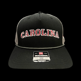 Richardson Carolina 803 Black Steel Rope Trucker Hat