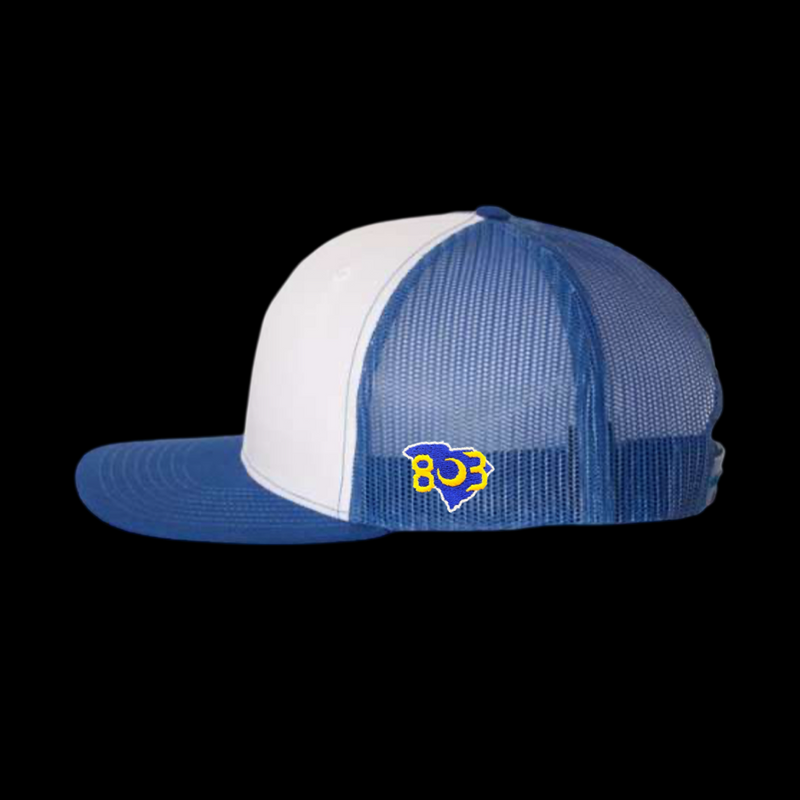 Lexington Longhorns Special Edition 803 White Royal Blue Trucker Hat