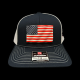 Richardson 112 3D Old Glory Waving Performance Trucker Hat