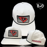 Richardson 258 Hometown Rooster White Performance Rope Trucker Hat