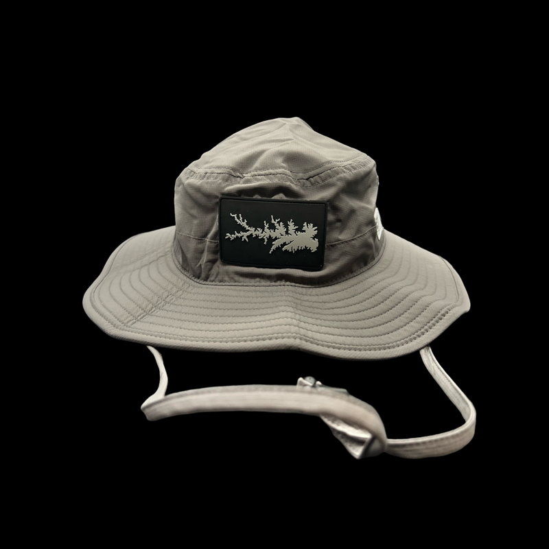 Lake Murray Dark Grey Boonie Bucket Hat