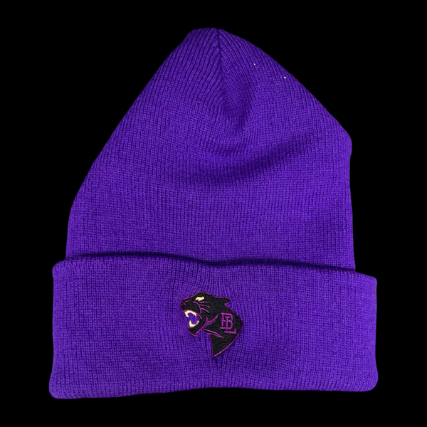 803 Batesburg-Leesville Panthers Purple Beanie