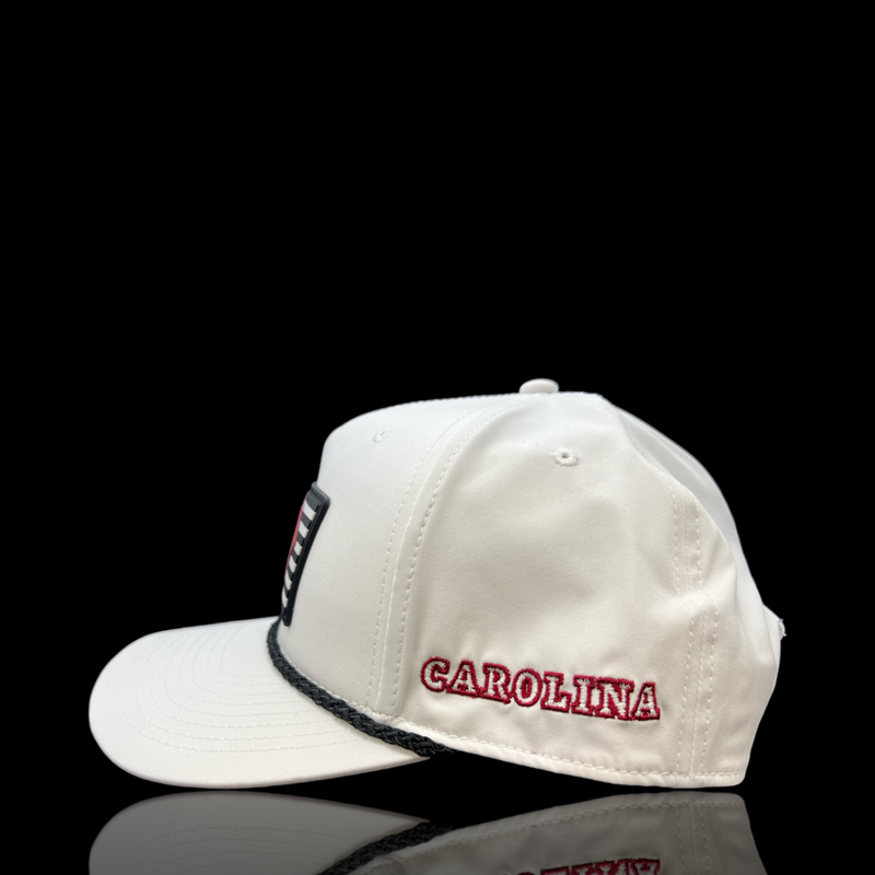 Richardson 258 Hometown Rooster White Performance Rope Trucker Hat