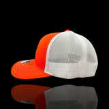 Richardson 1776 Orange White Palmetto Moon Trucker Hat