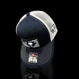 803 Richardson Performance PVC Navy White Trucker Hat