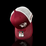 803 Richardson Offset Carolina Garnet White Trucker Hat