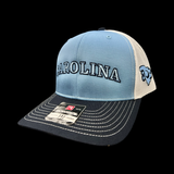 Richardson 112 Carolina 803 Navy Light Blue White Trucker hat