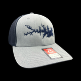 Richardson Lake Murray 803 Heather Navy Fitted Trucker Hat