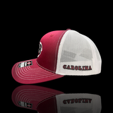 Richardson 803 Carolina Garnet White 2nd Gen Trucker Hat