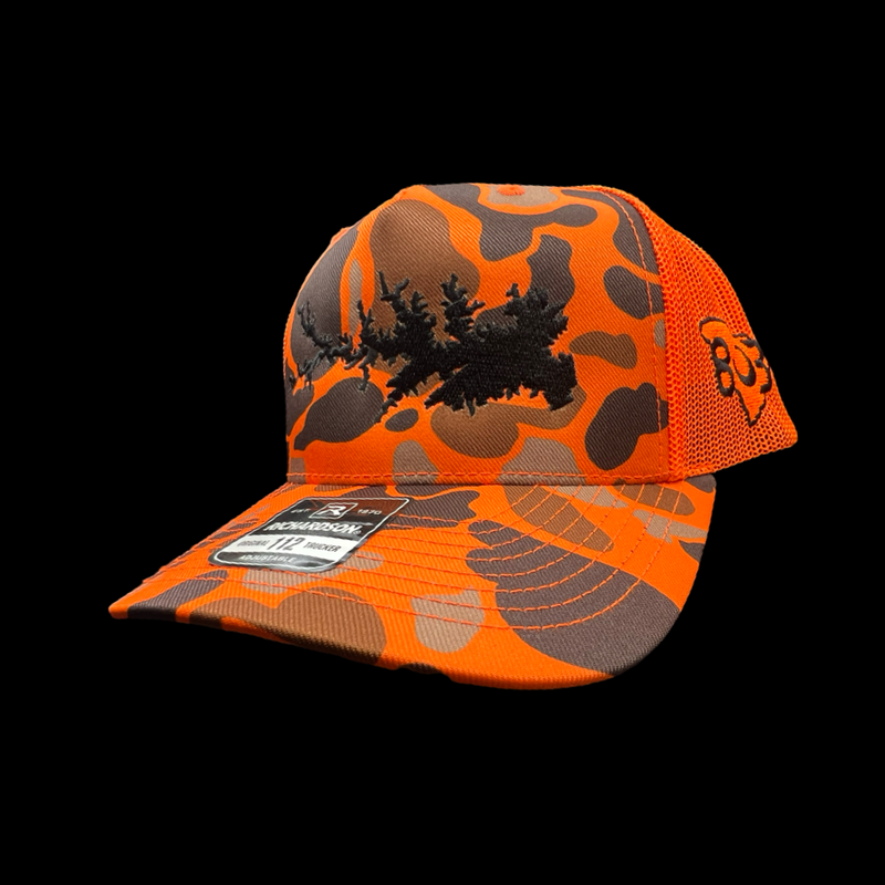 Richardson Lake Murray 803 Blaze Orange Trucker Hat