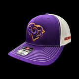 Richardson 803 Clemson Purple White 2nd Gen Trucker Hat