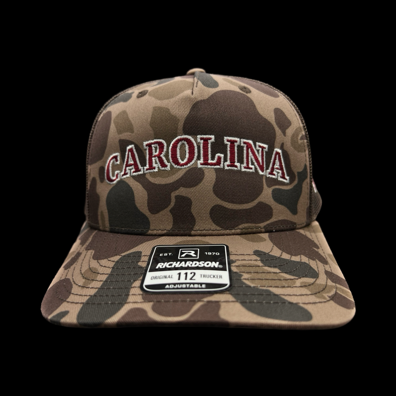 Richardson Carolina 803 Duck Camo Trucker Hat