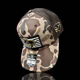 803 Richardson Bark Brown Duck Camo VBW Performance PVC Patch Trucker