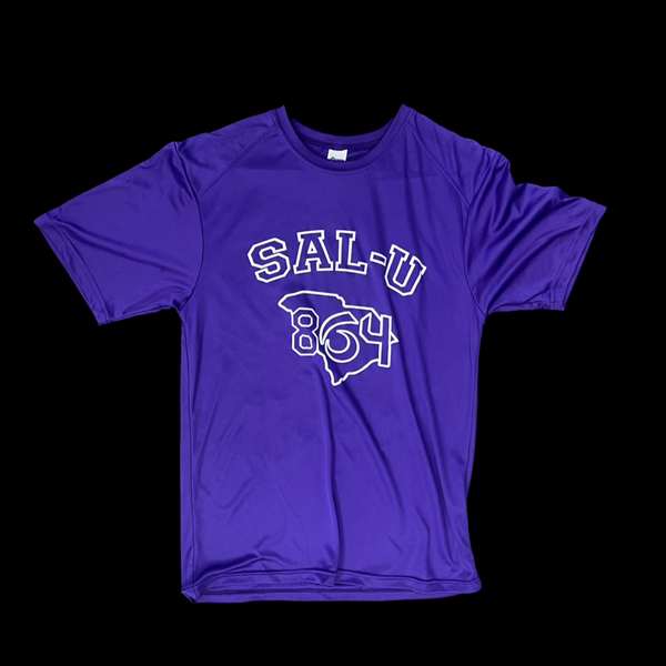 Saluda SAL-U 864 Special Edition Purple Performance Wicking Tee