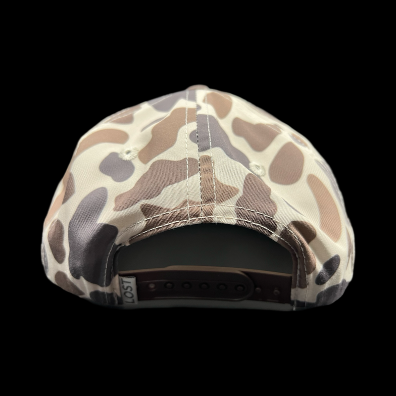 Lost Carolina Slough Duck Camo Relaxed Rope Hat