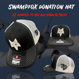 Richardson Swampfox 803 Special Edition Charcoal Black Trucker Hat