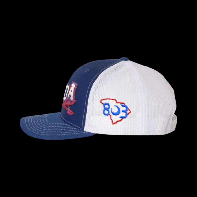 PRE_SALE: JDA Raiders Blue White Special Edition 803  Structured Trucker Hat