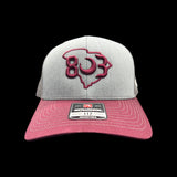 803 Pelion Archery Special Edition Garnet Grey Trucker