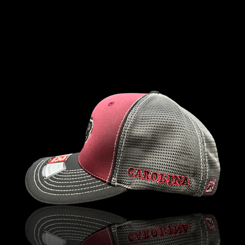 Richardson 803 Carolina Garnet Steel 2nd Gen Fitted Sportmesh Hat