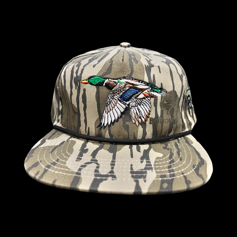 803 Lost Duck Bottomland Flatbill Relaxed Rope Hat