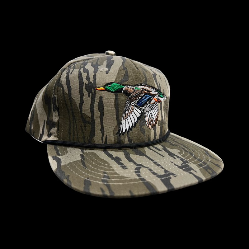 803 Lost Duck Bottomland Flatbill Relaxed Rope Hat