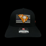 Richardson 112 Clemson Black Performance PVC Hat