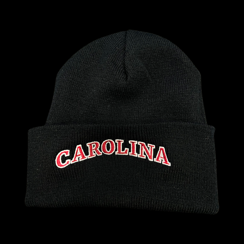 Carolina 803 Cold Weather Black Beanie