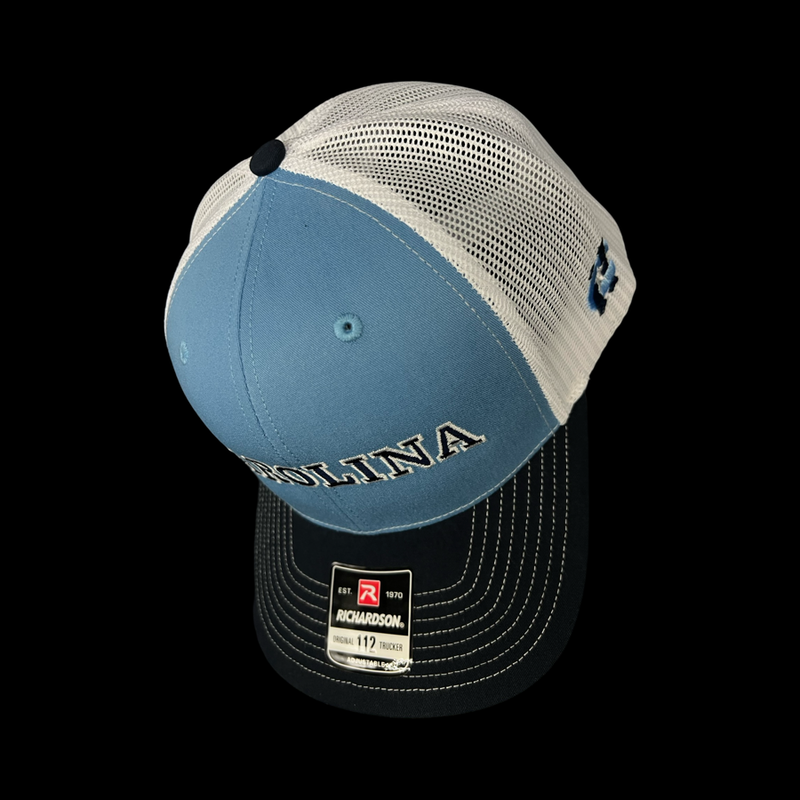 Richardson 112 Carolina Navy Light Blue White Trucker hat