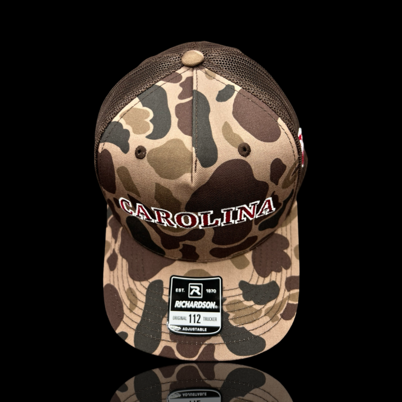 Richardson Carolina 803 Duck Camo Trucker Hat