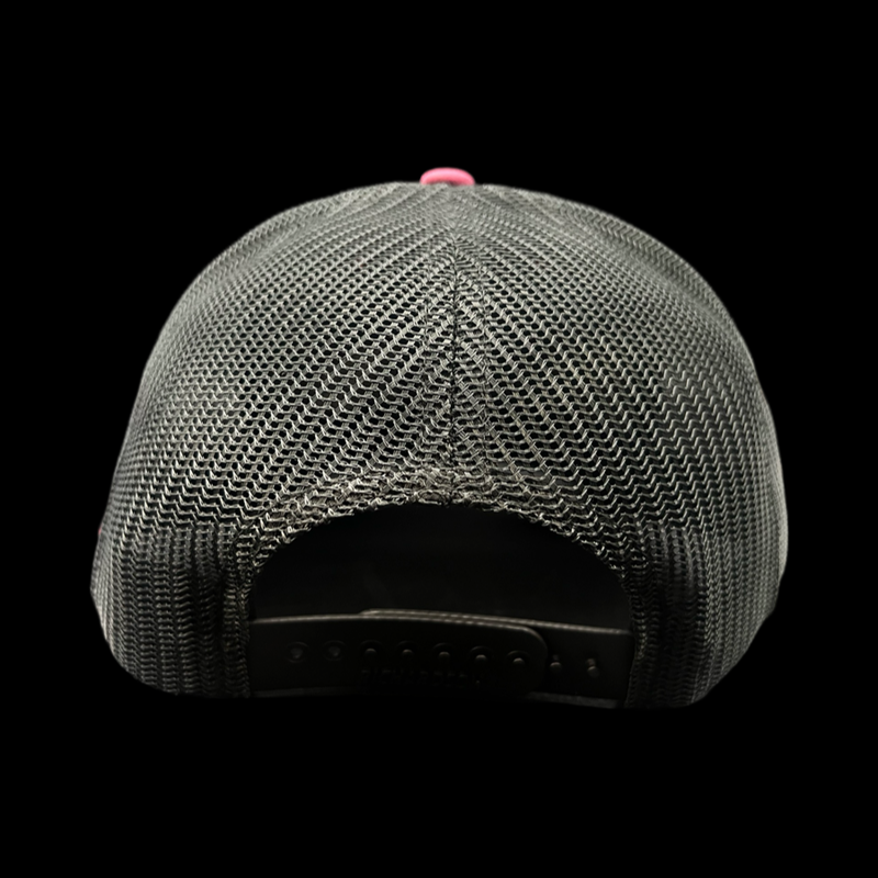 803 Richardson Offset Carolina Garnet Black Trucker Hat