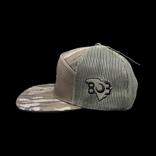 803 Lost Deer Bottomland 7 Panel Flatbill Hat