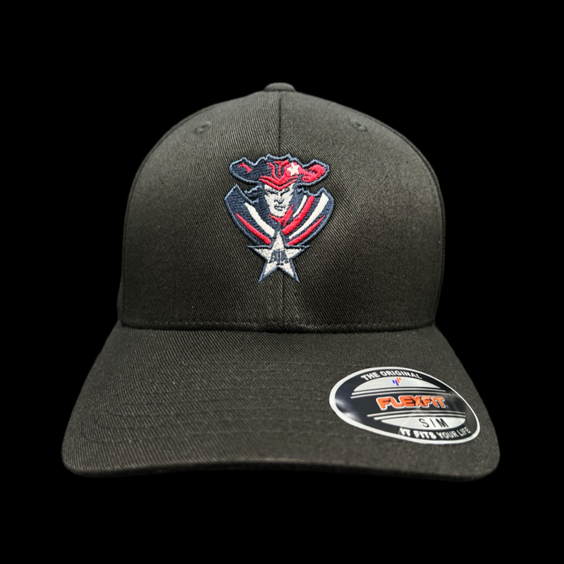 ALA Patriots 803 Special Edition GIve Back Black Flexfit Fitted Hat