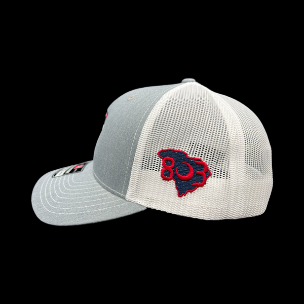 ALA Patriots Special Edition 803 Give Back Heather Grey Trucker Hat