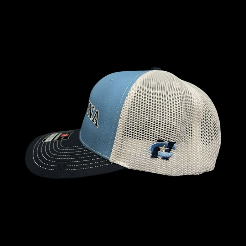 Richardson 112 Carolina Navy Light Blue White Trucker hat