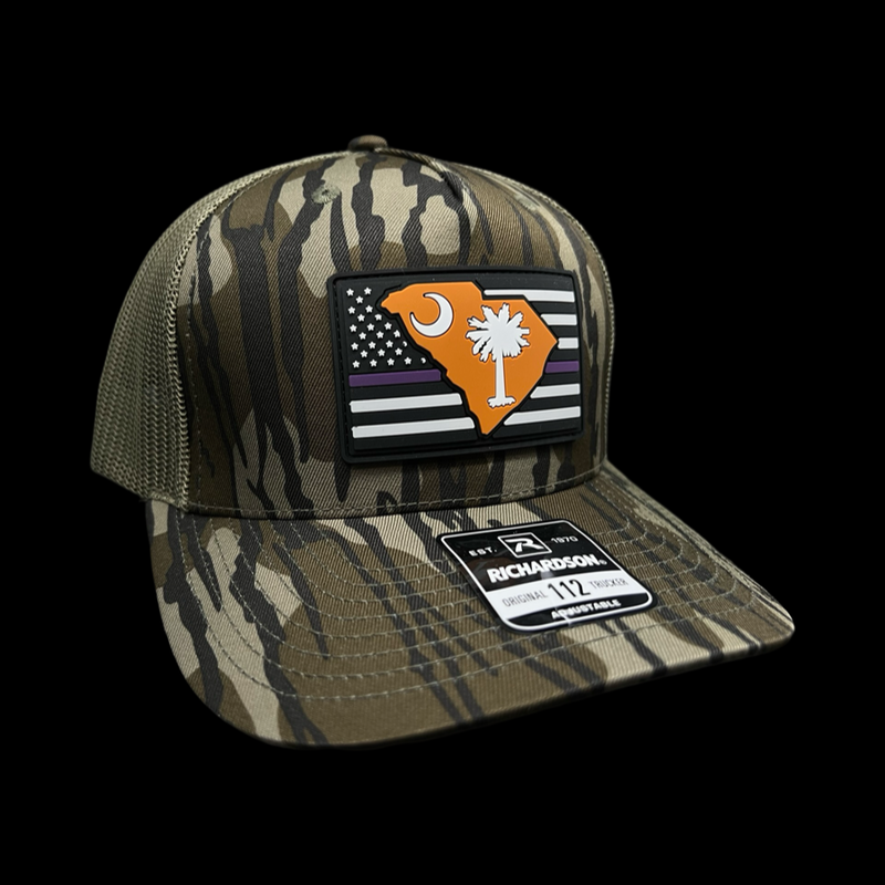 803 Richardson 112 Bottomland Clemson Performance Trucker Hat