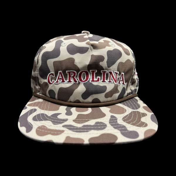 Lost Carolina Slough Duck Camo Relaxed Rope Hat