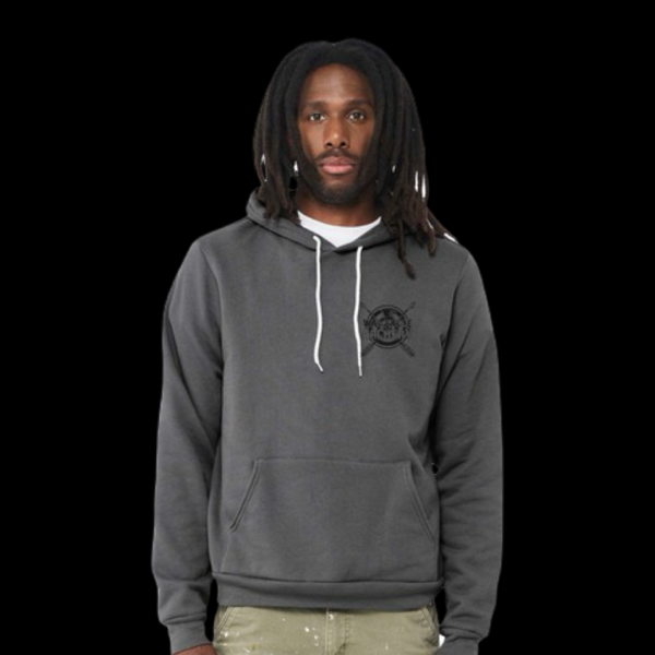 ADULT UNISEX HOODIE - Gray Collegiate Academy Archery