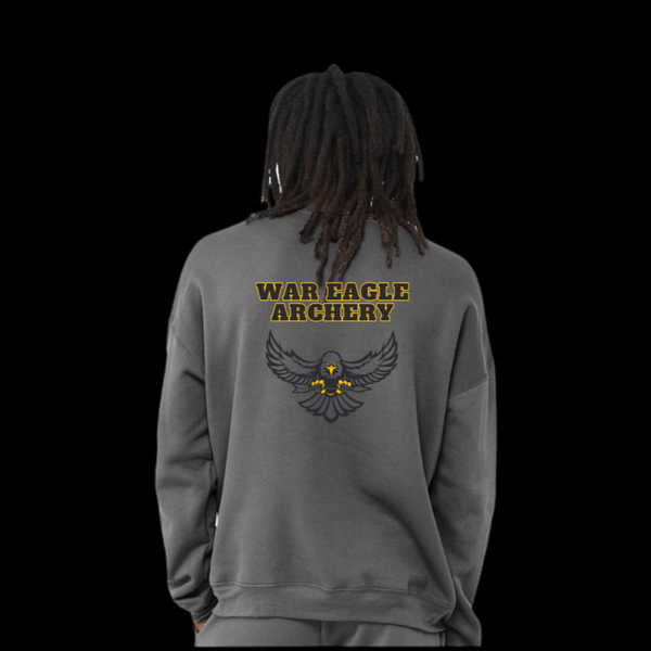 ADULT UNISEX SWEATSHIRT - Gray Collegiate Academy Archery