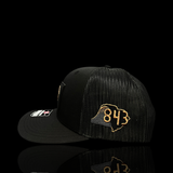 Richardson 843 Black Duck Camo Performance PVC Trucker Hat