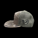 803 Lost Bass Bottomland 7 Panel Flatbill Hat