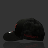 Richardson 112 Snap Hometown Rooster Black Performance Trucker Hat