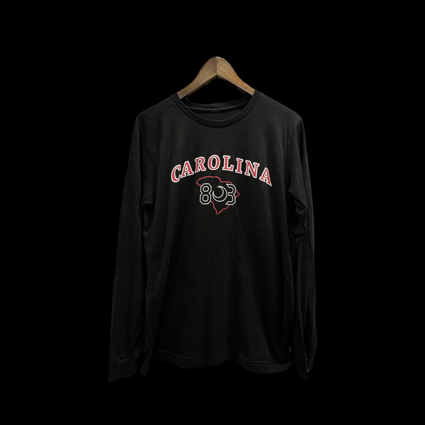 Carolina 803 Unisex Black Premium Long Sleeve Tee