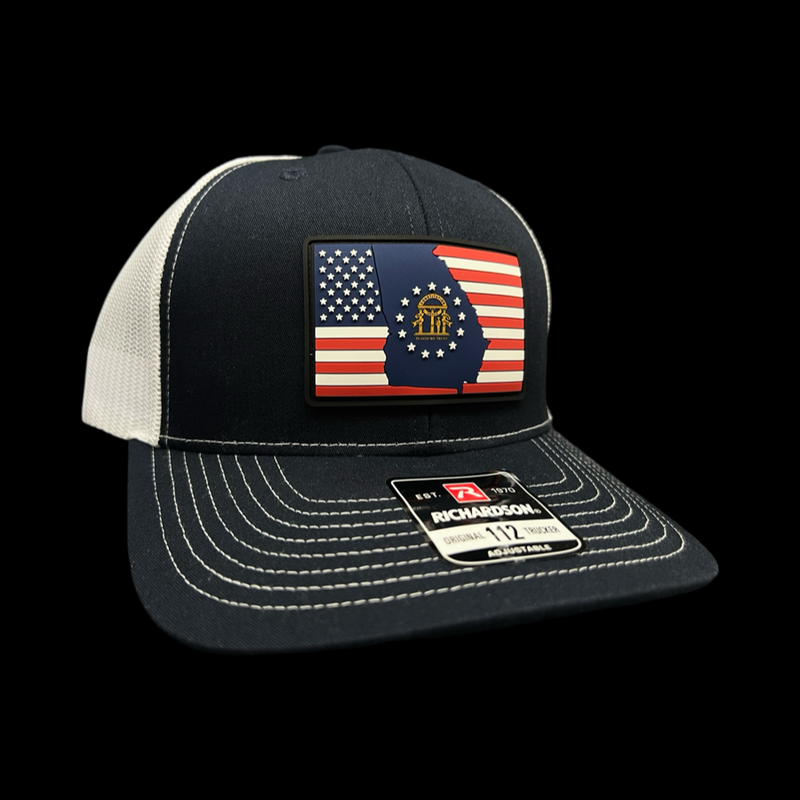 Richardson 112 Georgia Patriotic Performance Trucker Hat