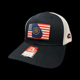 Richardson 110 Hometown Georgia Navy Patriotic Performance Fitted Hat